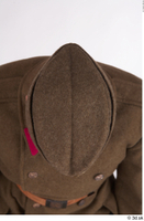  Photos Czechoslovakia Soldier in uniform 2 Czechoslovakia soldier Historical Clothing army brown uniform cap head 0005.jpg